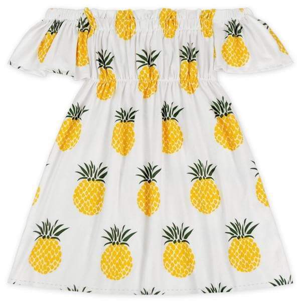 pineapple off the shoulder dress Pineapple Off Shoulder Dress by kate spade new york