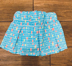 Blue and Pink Square Skirt