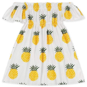 
            
                Load image into Gallery viewer, Pineapple Off the Shoulder Dress
            
        