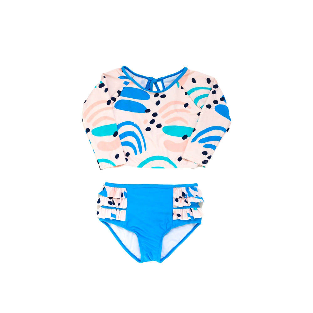 Seaside Oasis Two Piece Swim Suit