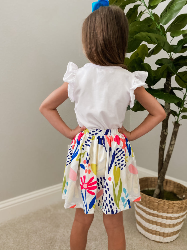 Flower Market Twirl Skirt