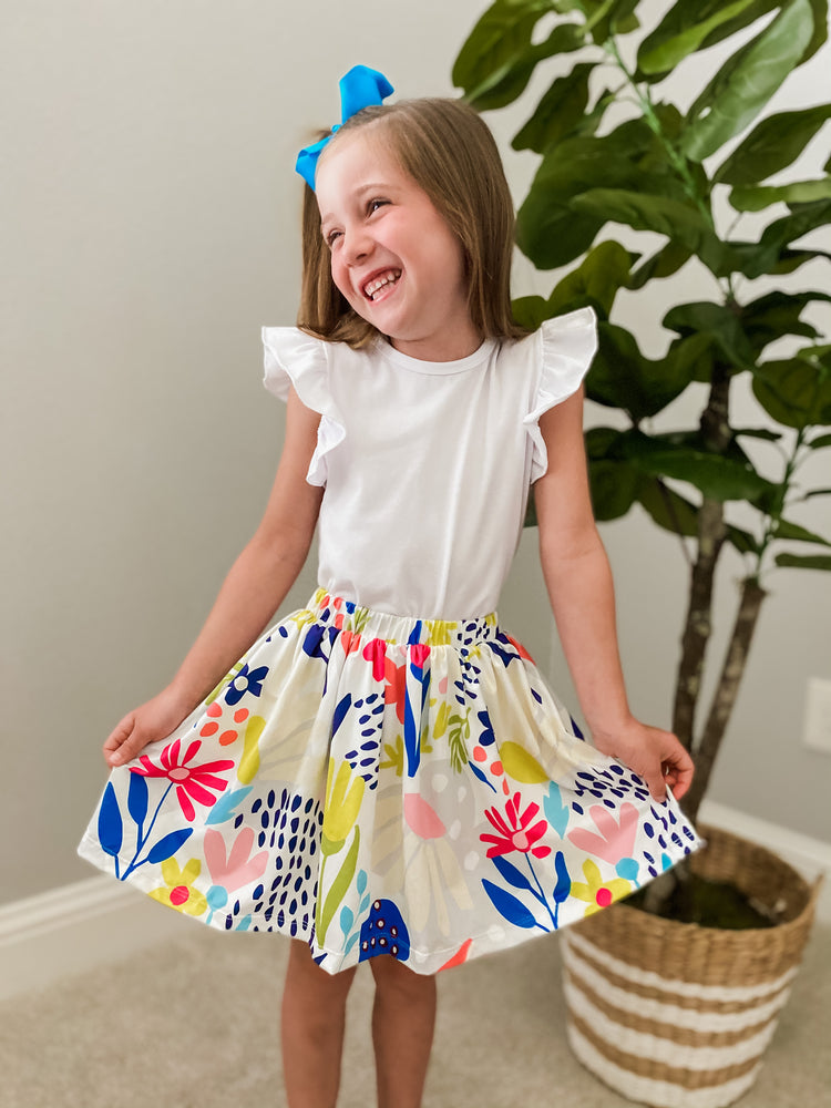 Flower Market Twirl Skirt