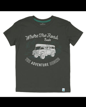 Where The Road Ends Tee
